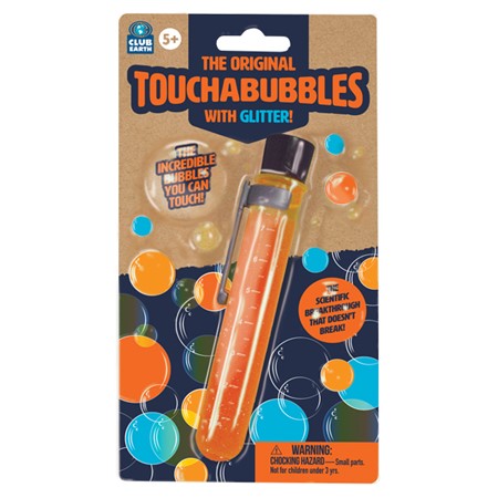 Glitter Touchabubbles  |  Play Visions, Club Earth & Cascade Toys