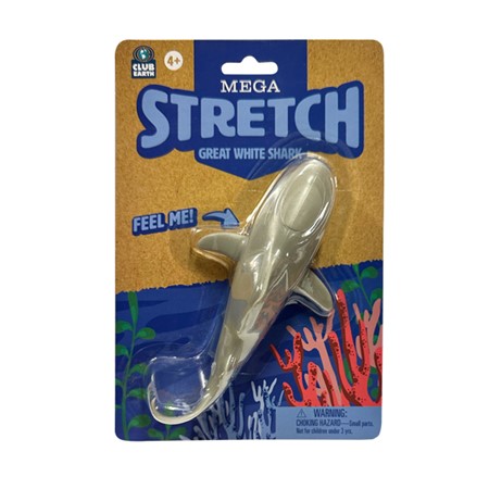 Mega Stretch Shark  |  Play Visions, Club Earth & Cascade Toys