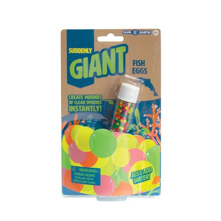 Suddenly Giant Fish Eggs  |  Play Visions, Club Earth & Cascade Toys