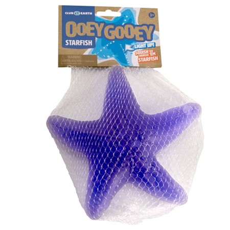 Light up Ooey Gooey Starfish  |  Play Visions, Club Earth & Cascade Toys