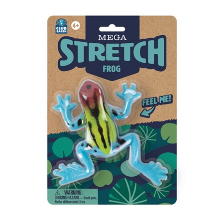 Mega Stretch Frog  |  Play Visions, Club Earth & Cascade Toys