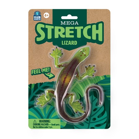 Mega Stretch Lizard  |  Play Visions, Club Earth & Cascade Toys