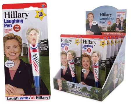 Hillary Laughing Pen